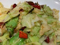 头菜爆肚脐螺-将相和·海鲜蒸饺大连菜