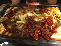 -探鱼·鲜青椒爽麻烤鱼(广州花都来又来店)