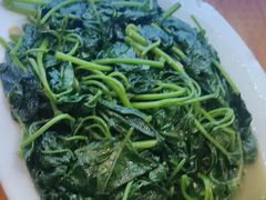 蒜蓉炒地瓜叶-车头老二大排档(金城步行街店)