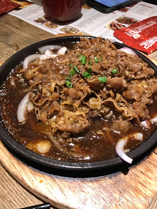 新周记·巷子里的江南味·夜宵(鼓楼店)黑椒铁板肥牛图片