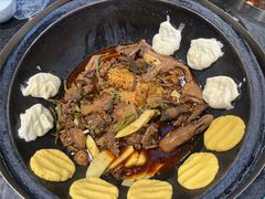 铁锅炖大鹅-缘福乡村铁锅炖民宿(八达岭店)