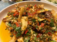 普洱炝黄喉-浩海火燒雲傣家菜(芮欧百货店)