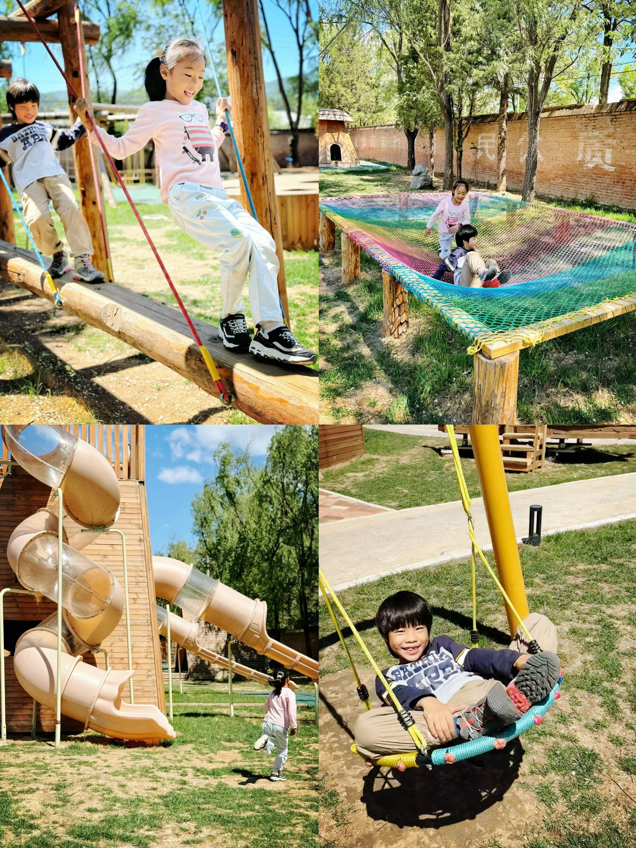 延庆遛娃!两天一晚在学校里玩5000平乐园