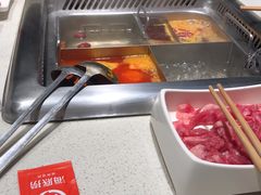 自助取餐区-海底捞火锅鲜切牛肉主题店(长寿路店)