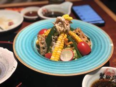 蟹肉蔬菜沙拉-蟹田居·活蟹料理(东城店)