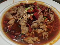 水煮牛肉-直隶安家牛肉罩饼(建华店)