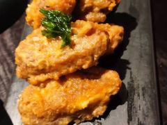 蛋黄鸡翅-绿茶餐厅(松江万达店)