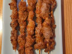 烤羊肉串-蚝翅·海鲜粥·烧烤·宁夏滩羊季(玉米楼店)