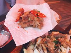 烤牛肉卷饼-首尔大排档