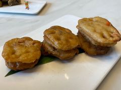 椒盐藕盒-枣子树·素食餐厅(朱家尖店)