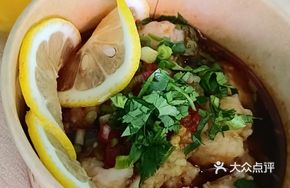 Spicy Sour Tom Yum Soup with Shrimp Balls