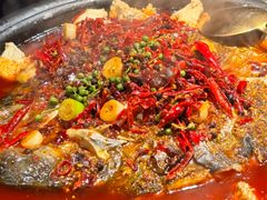 -探鱼·鲜青椒爽麻烤鱼(三水广场店)