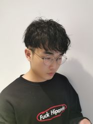 -I+造型烫发染发