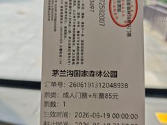 -茅兰沟国家森林公园