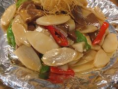 铁板养生山药-长春观斋补堂素菜馆
