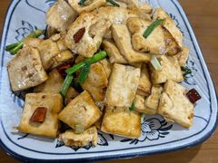 葱炒老豆腐-陈炉印象