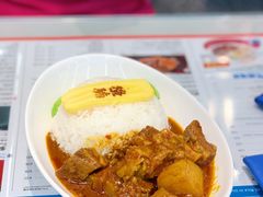 咖喱揸腩饭-敏华冰厅(平安金融中心店)