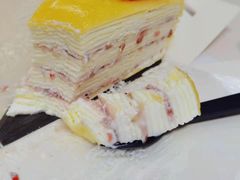 草莓香草千层-卷心卷意·轻甜蛋糕(新光天地店)