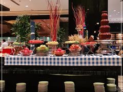 自助取餐区-北京希尔顿逸林酒店-逸轩西餐厅-自助餐厅