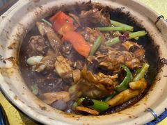 沙姜啫靓鸡-天宝食坊·啫啫煲大排档(西华路店)