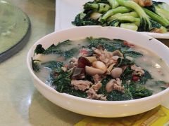 上汤时蔬-台山美食一绝阿四台山黄鳝饭(阿四创作店)