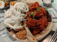 双拼炸鸡-富乐满韩国正宗炸鸡韩国料理(虹泉路店)