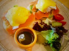 三文鱼班尼迪克蛋-CafeDuVillage乡村咖啡馆(美邻苑店)