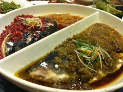 双椒鱼头-宝轩渔府·老字号海鲜·正宗津菜(水上店)