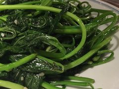 蒜蓉炒番薯叶-大榕树下顺德菜(融创茂店)