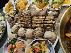 海鲜拼盘-围炉肉舍•炭烤活鳗•丹东海鲜烤肉(步行街店)