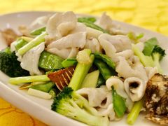 碧绿骨香鲈鱼-肥姐美食(同福中路店)