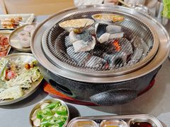 -围炉肉舍•炭烤活鳗•丹东海鲜烤肉(步行街店)