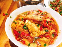 煎白沙豆腐-笨罗卜浏阳菜馆(星沙店)
