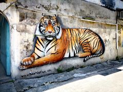 -槟城街头艺术街区