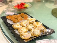 炒牛奶拼野鸡卷-龙的酒楼·手工早茶·顺德菜(近良路店)