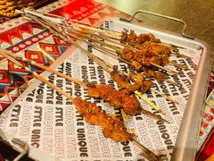 昭通小黄牛肉小把串10串-火塘云南烧烤大排档