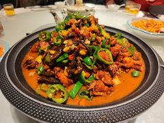 野蘑菇芦花鸡-疆山别院烧烤·新疆菜(铁路局店)