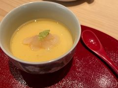 白虾茶碗蒸-嶺寿司