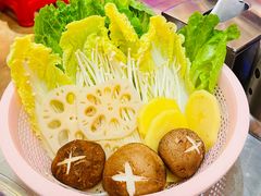 素菜拼盘-朱光玉火锅馆(龙阳广场店)