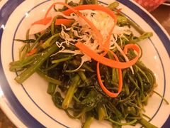 辣炒空心菜-茉莉.Red Crab