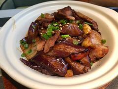 酱焗茄子烤肉煲仔-西餐厅(南通文化宫店)