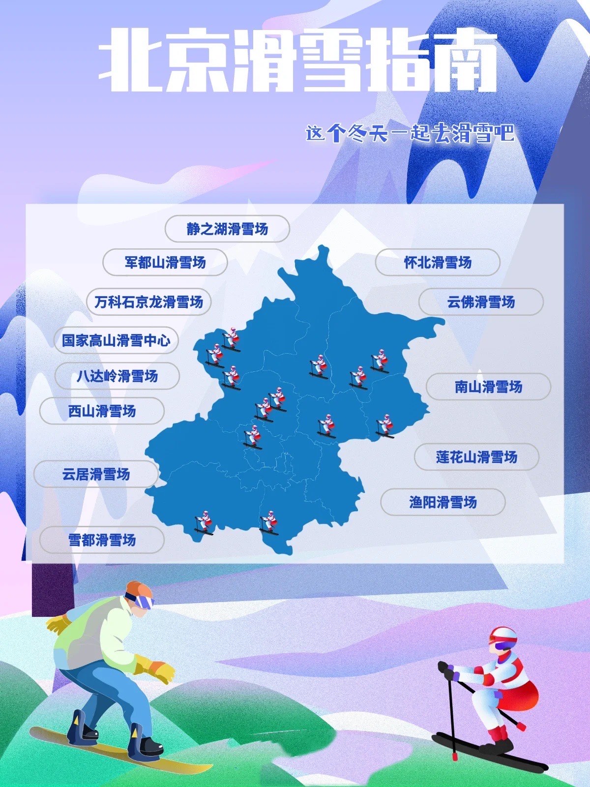 北京西山滑雪价目表图片