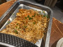 烤金针菇-虾宝贝胶东海鲜·渔家菜(小西天店)