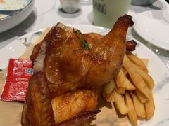 奥尔良烤鸡配薯条-卡朋西餐(乐峰广场店)