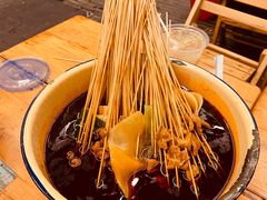 -拈签一笑黄牛肉辣卤串串