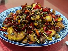 辣子鸡-北大地皖峰饭馆