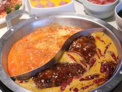番茄炸蛋鸳鸯锅-大龙燚火锅(天安云谷店)