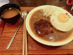 原味汉堡排咖喱饭-金龙咖喱