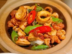 九层塔酱爆鸡肉小鱿鱼-荣先森·福建小馆(杭州大悦城店)