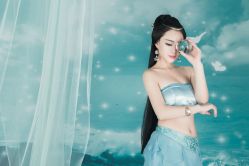点击看大图 -红颜印画古风汉服艺术摄影